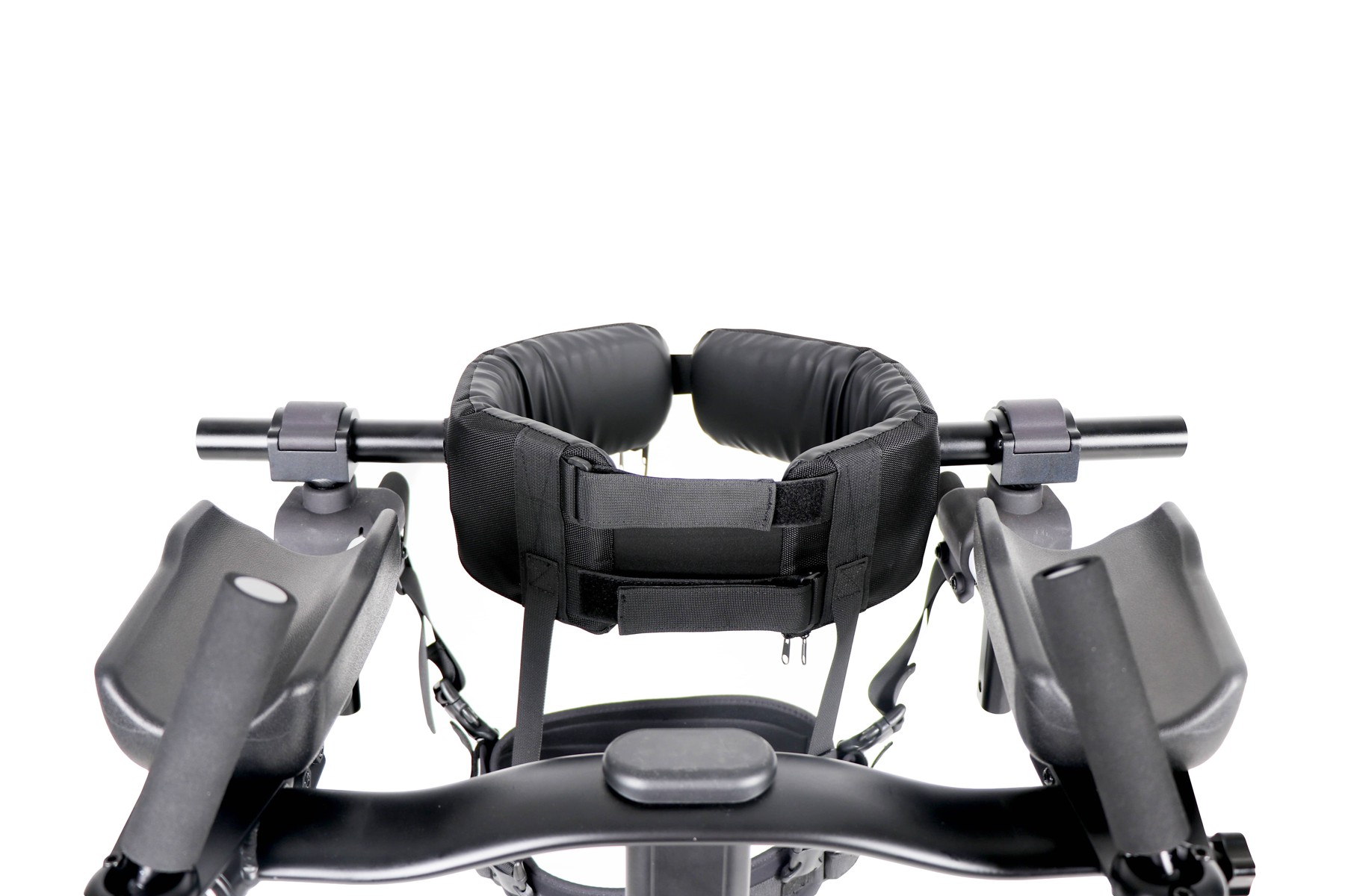 Real Sun chest support showing padded wrap-around sides and the front adjustment bands
